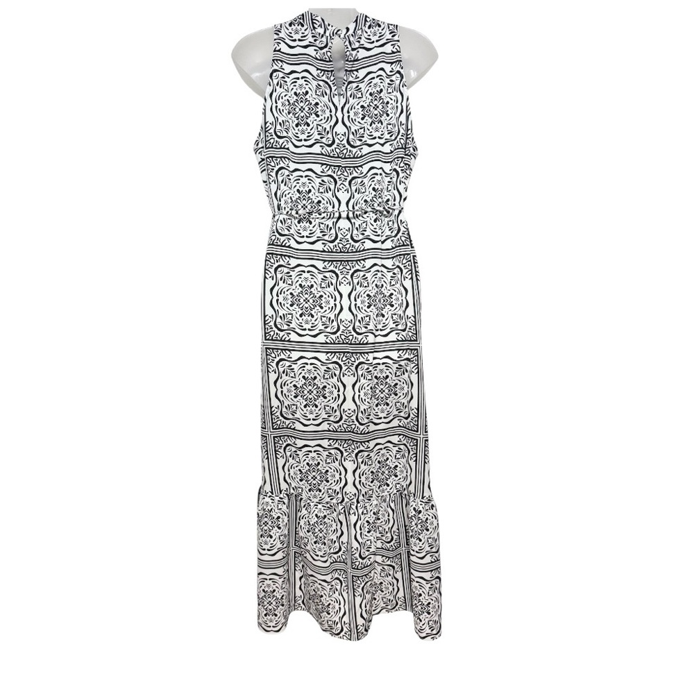LOFT Tiered Halter Dress - Picture 6 of 7